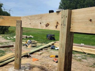 New Deck Construction Project