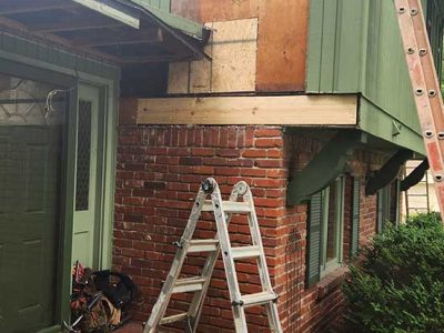 Old Siding Replacement